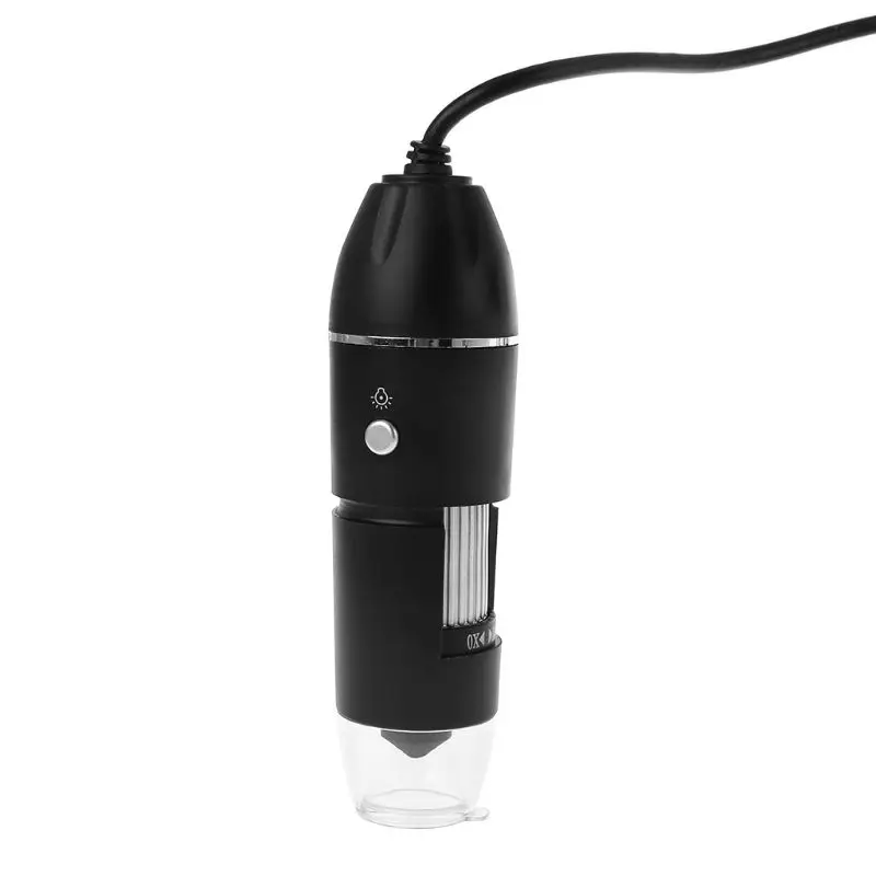 1000X USB цифровой микроскоп с камерой эндоскоп 8LED Лупа с металлической подставкой для Windows