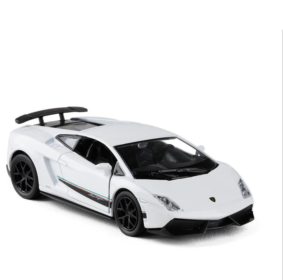 1 шт. 1:36 модель автомобиля литая из металлического сплава для модели Gallardo LP570 LP610