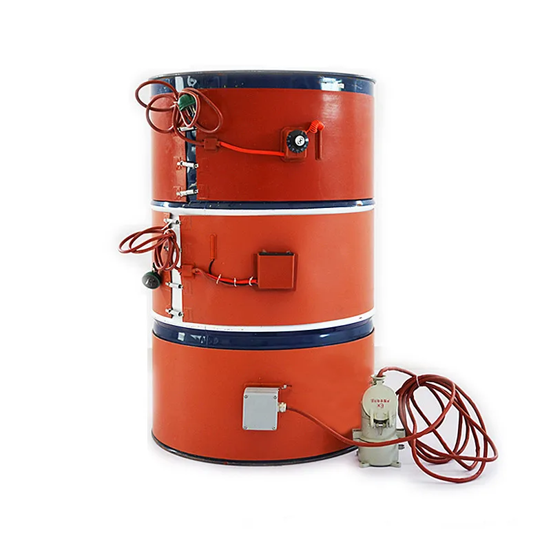 

250x1740mm With Digital temperature Controller Drum Silicone Heater Jacket