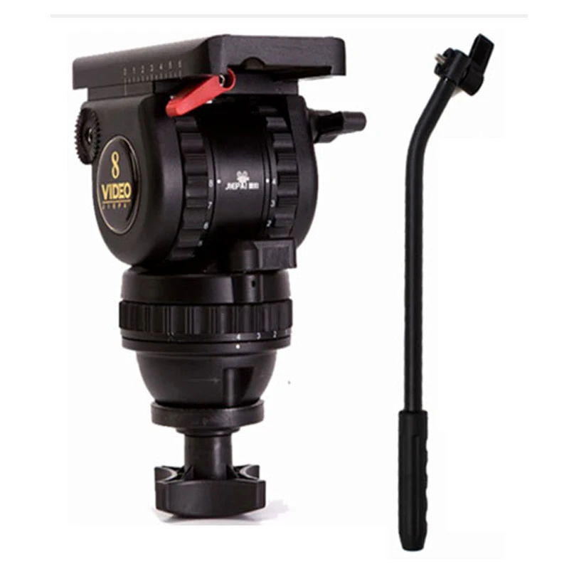 V8 профессиональная головка штатива с 75 мм чашей нагрузка 8 кг для DSLR BMCC C300 съёмка