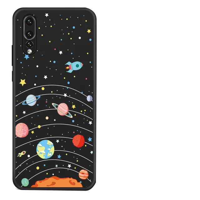 Чехол для телефона для huawei P Smart чехол Чехлы Funda для huawei P Smart PSmart чехол наслаждаться фотоаппаратов моментальной печати 7 S P20 Lite P10 Lite P9 Lite - Цвет: Небесно-голубой