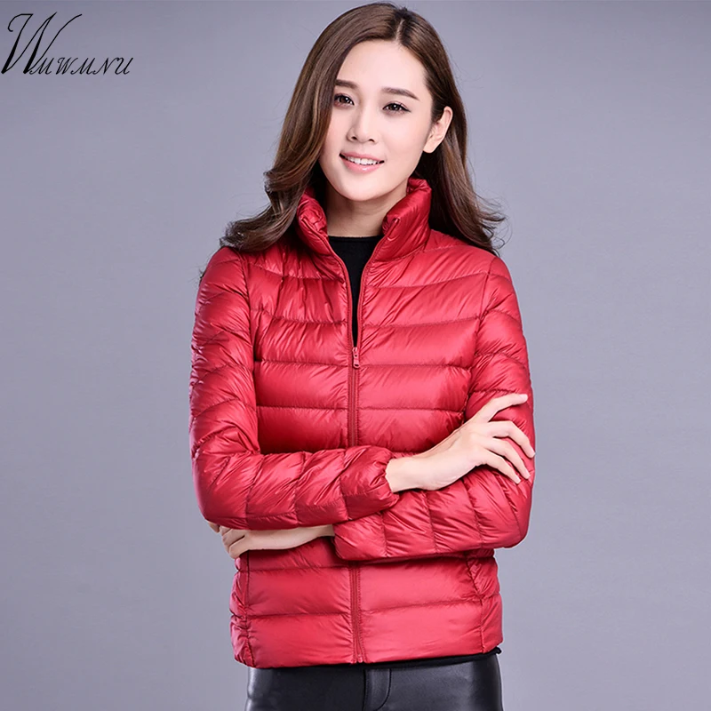 

Plus size 4XL 5XL ultra light down Cotton jacket women Fashion streetwear baseball jacket winter casual Windproof outerwear