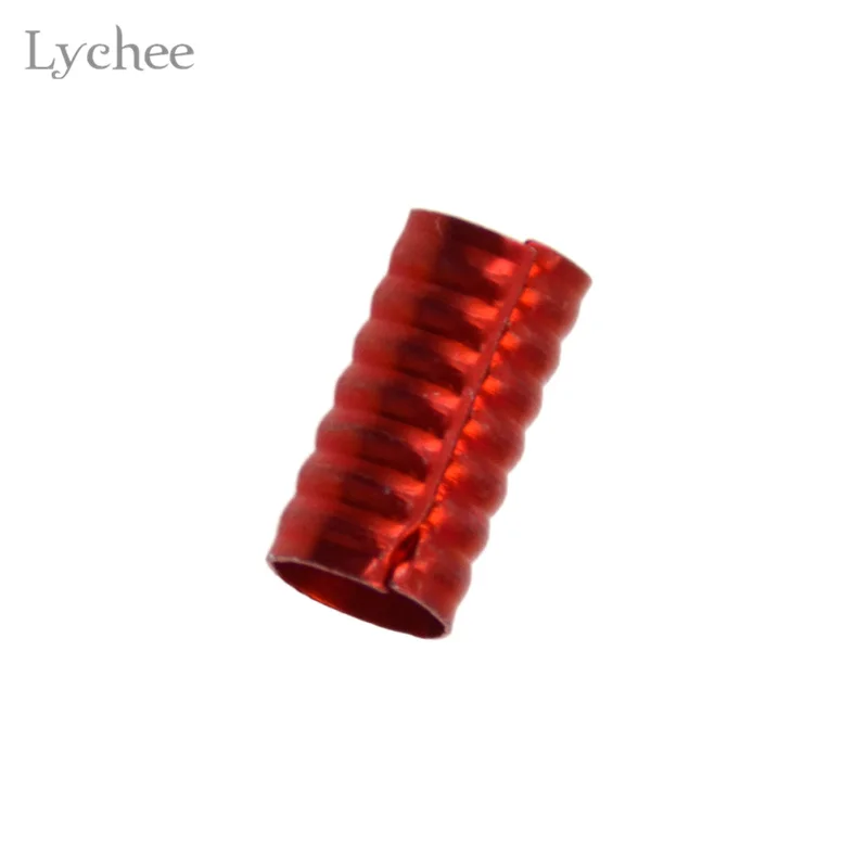 Lychee 20 шт./лот Многоцветный Сплав дреды бусины Регулируемый волос оплетка манжеты
