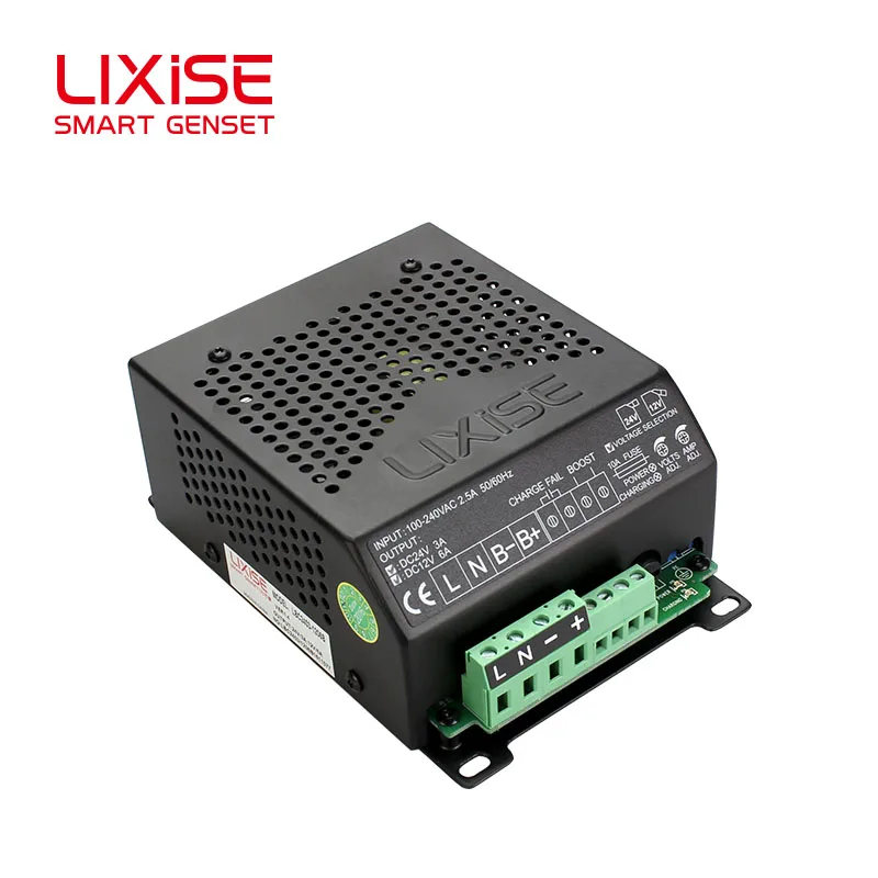 Carregador Universal Diesel Genconjunto Dupla Tensão Carregador de Bateria Circuito Design Adaptador Função Proteção Lbc24031206b 12v 24v Adaptadores AC/DC