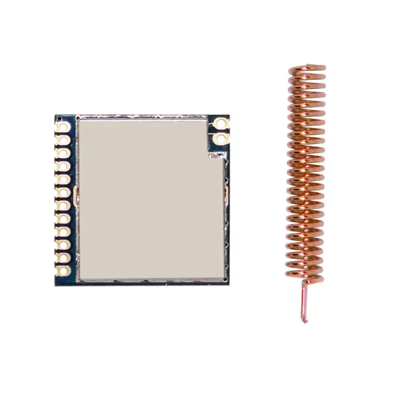 2 шт./лот RF4463PRO + пружинная антенна Si4463 20 дБм фонарик частоты 433 МГц радиочастотный