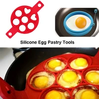 silicone omelette maker egg ring tools non stick ring maker heart perfect round shape soap cake mould breakfast kitchen cooking