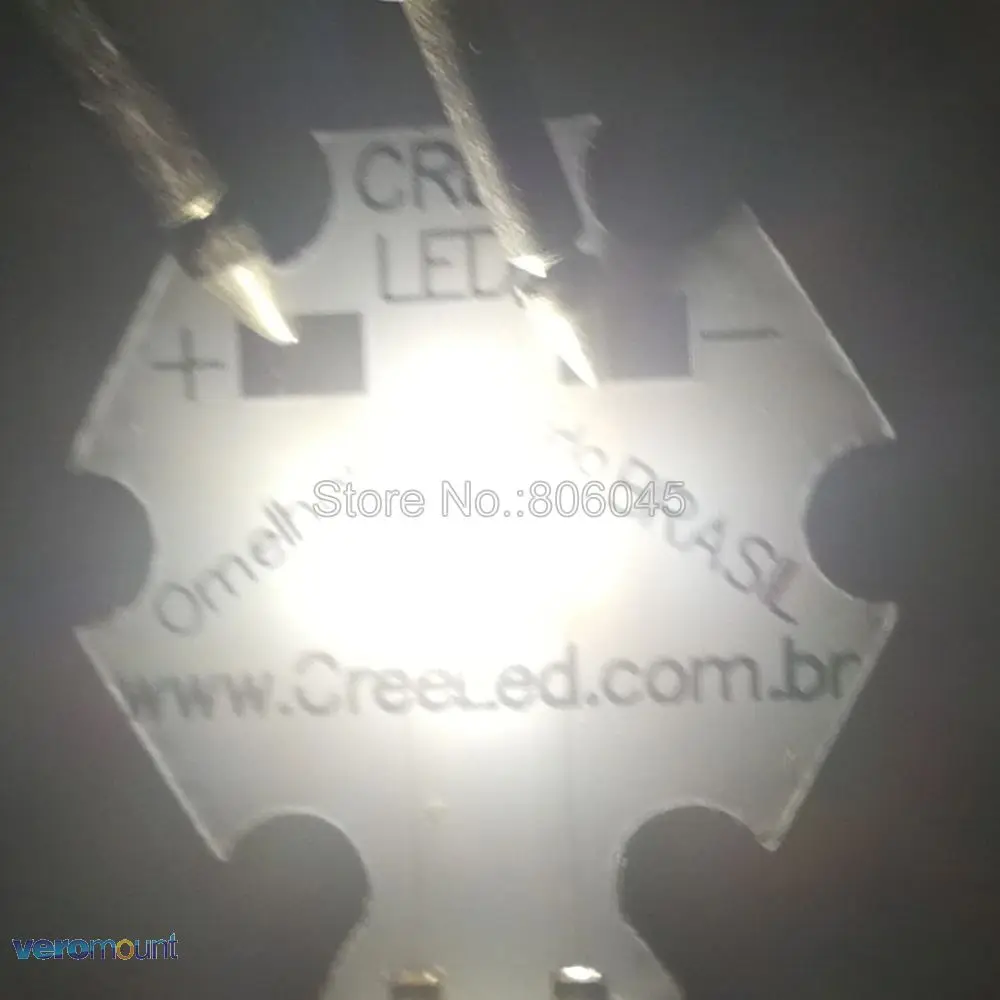 20 шт. Cree XTE XT-E 5 Вт высокое мощность светодиодный излучатель теплый белый, холодный белый, нейтральный белый и Королевский синий на 8 мм 12 мм 14 мм 16 мм 20 мм PCB