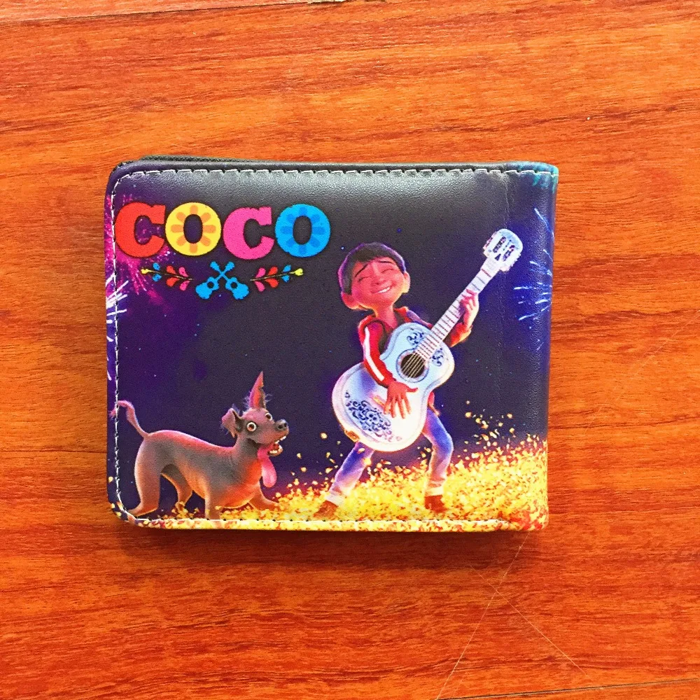 Новый дизайн модная обувь унисекс бумажник Коко тарайский Ривера Аниме Бумажник
