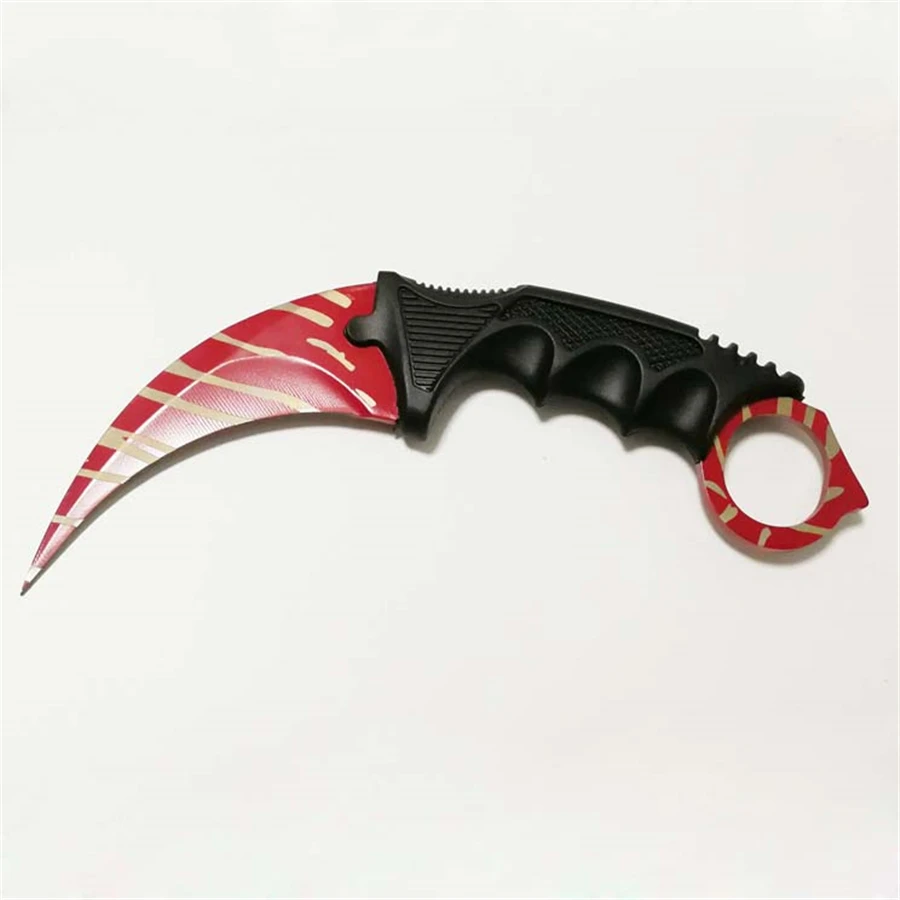 Karambit CS GO фиксированный нож в стиле игры &quotCounter Strike&quot тактический боевой коготь