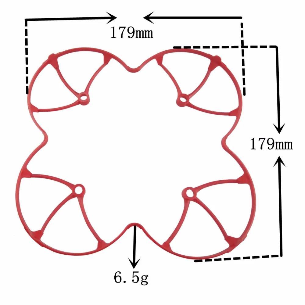 

Protection cover for DJI Tello four-rotor aircraft propeller shield remote control drone blade red protection ring