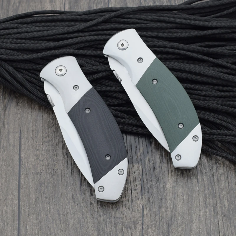 Survival Knife SS304 Steel Blade Steel+G10 Handle Herbertz Pocket Folding Knifes Hunting Tactical Knives Camping Outdoor Tools s |