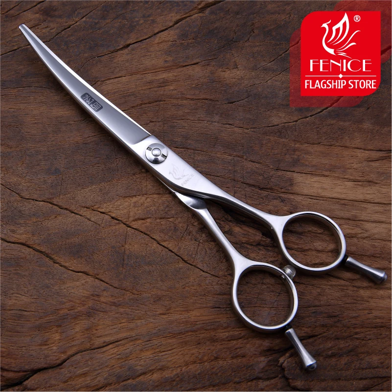 

Ножницы Fenice JP440C профессиональные для ухода за шерстью собак и ушей, 6,0 дюйма