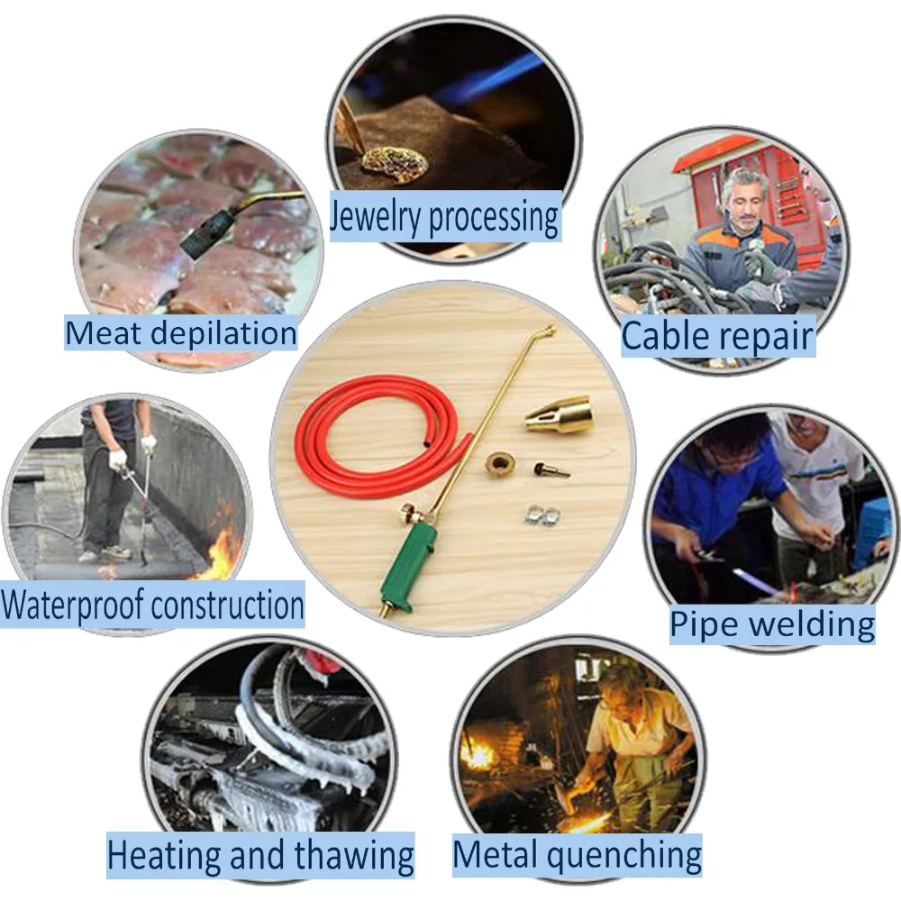 Пропан Бутан газовая горелка сжиженный паяльник зажигание СВАРКА 2