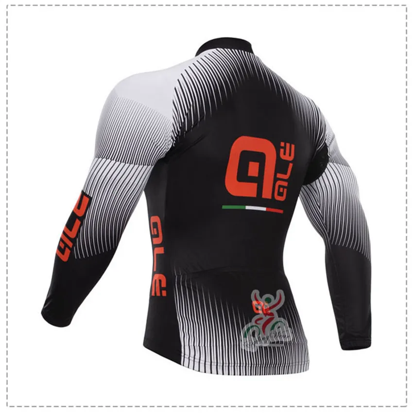 2016 New Arrivals Men's ALE pro team Cycling long sleeve jersey ropa ciclismo hombre cheap-clothes-china Breathable Hot | Спорт и