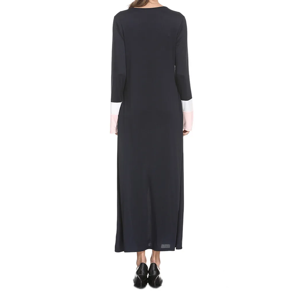 

Muslim dress abayas for women turban woman Muslim Middle East Maxi Dress Trumpet Sleeve Abaya Long Robe Gowns Tunic Belt D300326