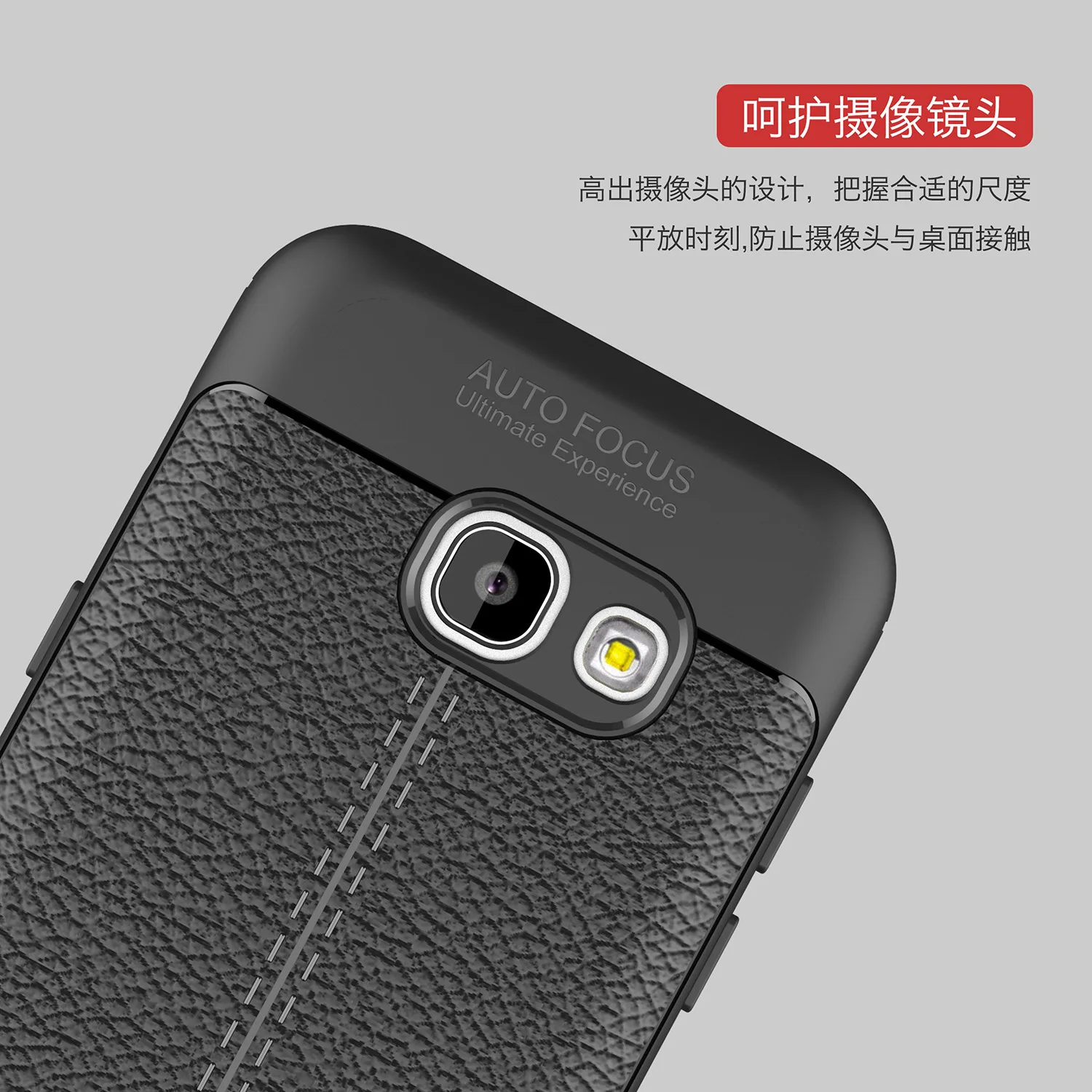 Новый Модный высококачественный мягкий чехол из ТПУ и кожи личи для Samsung Galaxy A3 2017