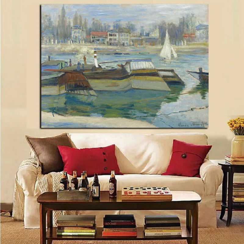 Картина на холсте в виде розничной стены для гостиной | Дом и сад