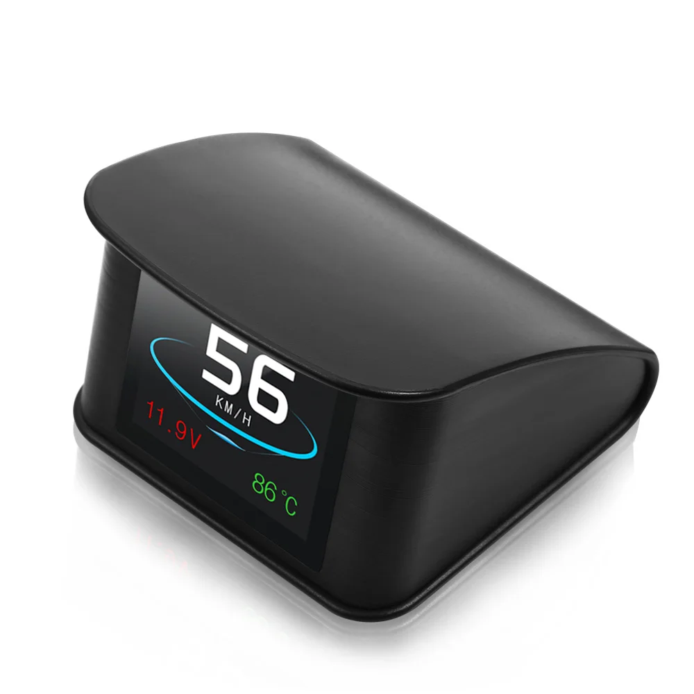 P10 умная машина HUD дизайн OBD II цифровой измеритель Дисплей экран TFT превышение