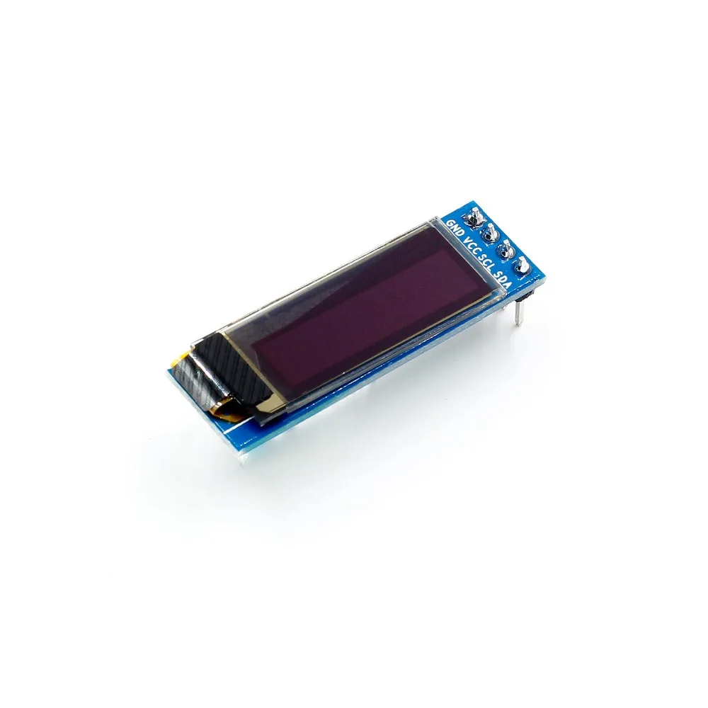 0 91 дюймов 128x32 IIC IEC белый/синий OLED ЖК дисплей DIY модуль SSD1306 Драйвер IC DC 3 V 5V для