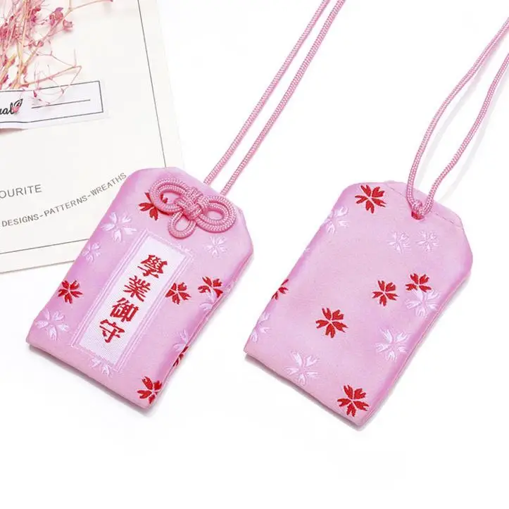 3 1 шт. Kawaii Omamori Фортуна успех работа любовь безопасность богатые телефон кулон держатель девушка ребенок подарок вечерние сувениры - Цвет: 3