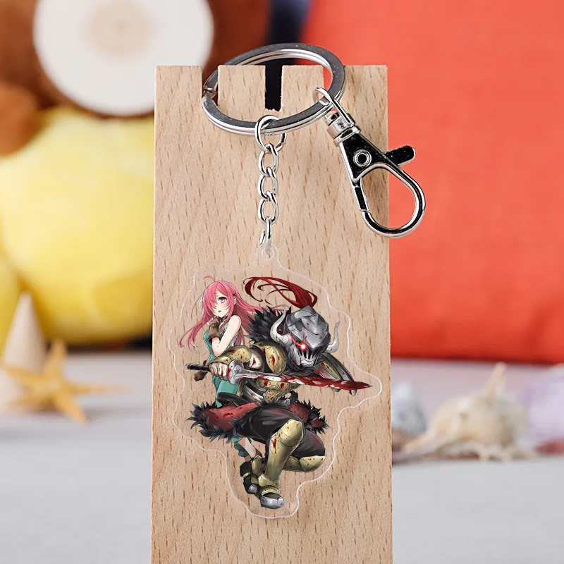 Японский аниме Goblin Slayer мультяшный рисунок автомобильный брелок держатель лучший