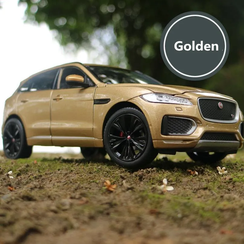 1:24 передовая Игрушечная машина из сплава Jaguar F-PACE литая под давлением