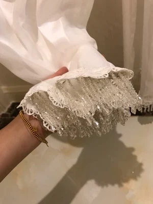 Хрустальный кулон из бисера кружевной отделкой кисточкой DIY сценическая одежда домашний занавес свадебные декоративные аксессуары