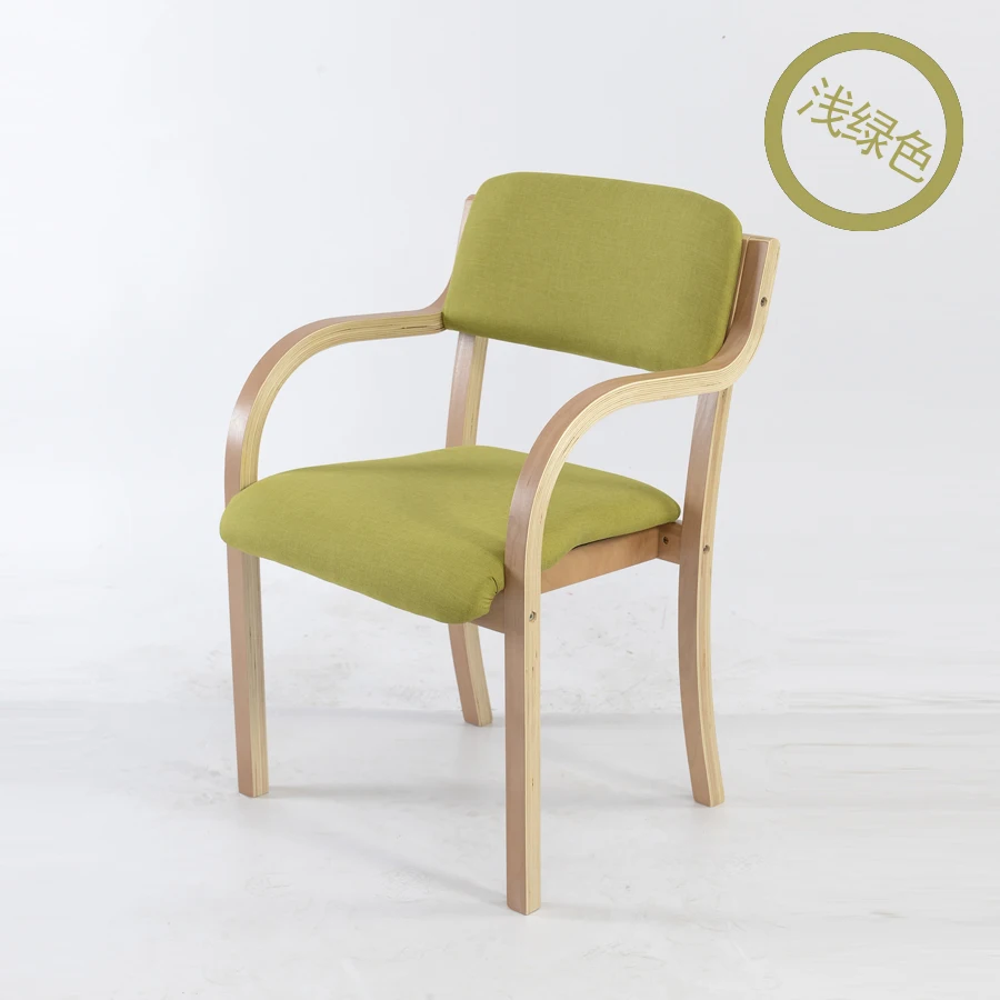 Модный минималистичный японский стул из массива дерева для конференций учебный