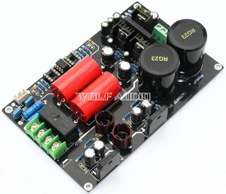CG версия LM3886TF NE5532 усилитель мощности платы Hi Fi 68 Вт + Amp С UPC1237 схема защиты колонок