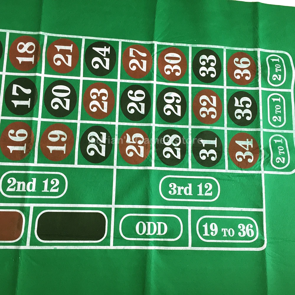 180*90см русская рулетка скатерть покер стол набор для покера Russian Roulette Table Cloth|poker table