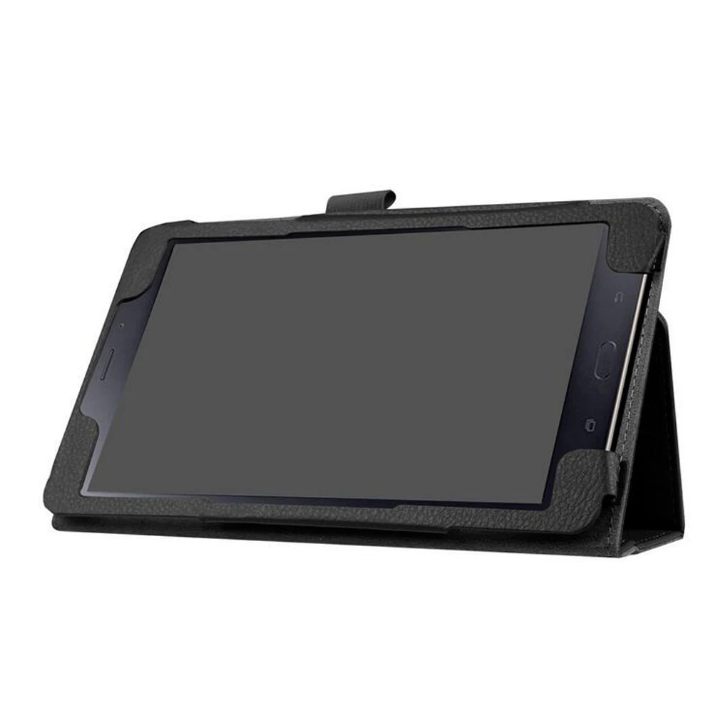Для Samsung Galaxy Tab A 8 0 дюймов SM T385 T380 чехол 2 раскладной флип из искусственной кожи