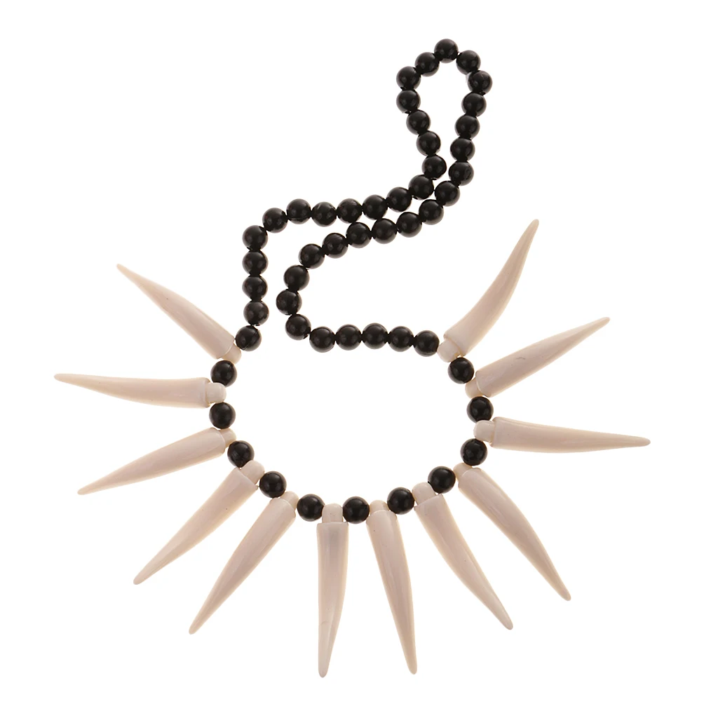 Новинка искусственный рожок в виде бивня бусы этническое ожерелье для зубов