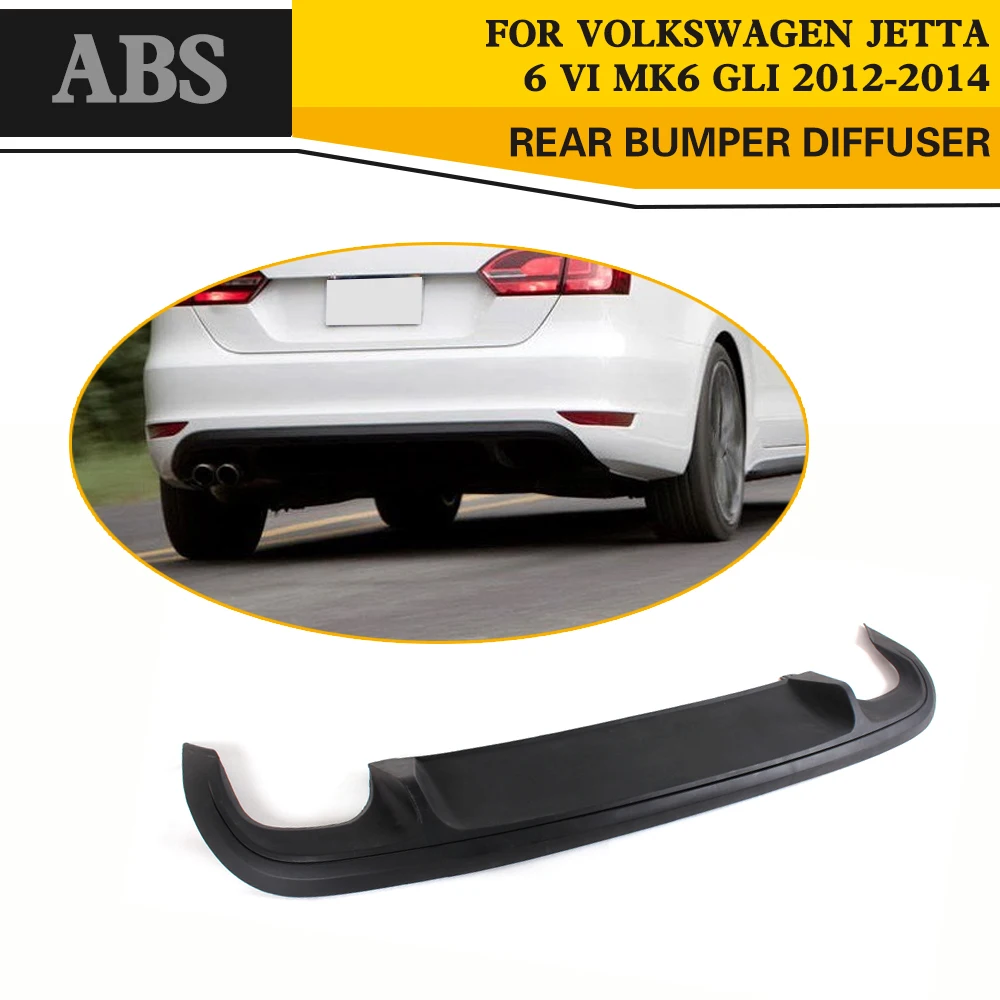 Черный ABS задний спойлер для багажника диффузор Volkswagen VW Jetta GLI Sedan 4 двери 2013 2014 2015