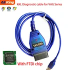 USB-кабель KKL VAG-COM OBD2 II OBD KKL диагностический сканер для авто серии VAG V-WA-udiS-eat диагностический кабель KKL с чипом FTDI