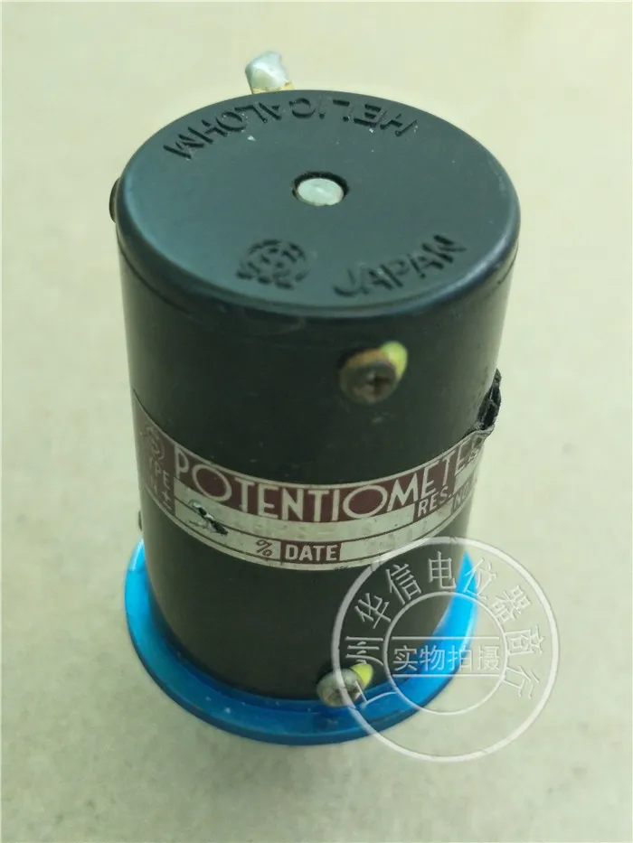 

Used SAKAE 25HPS-10 10K 10-turn multi-turn wirewound potentiometer Shaft diameter 4MM A-1 handle 16mm switch