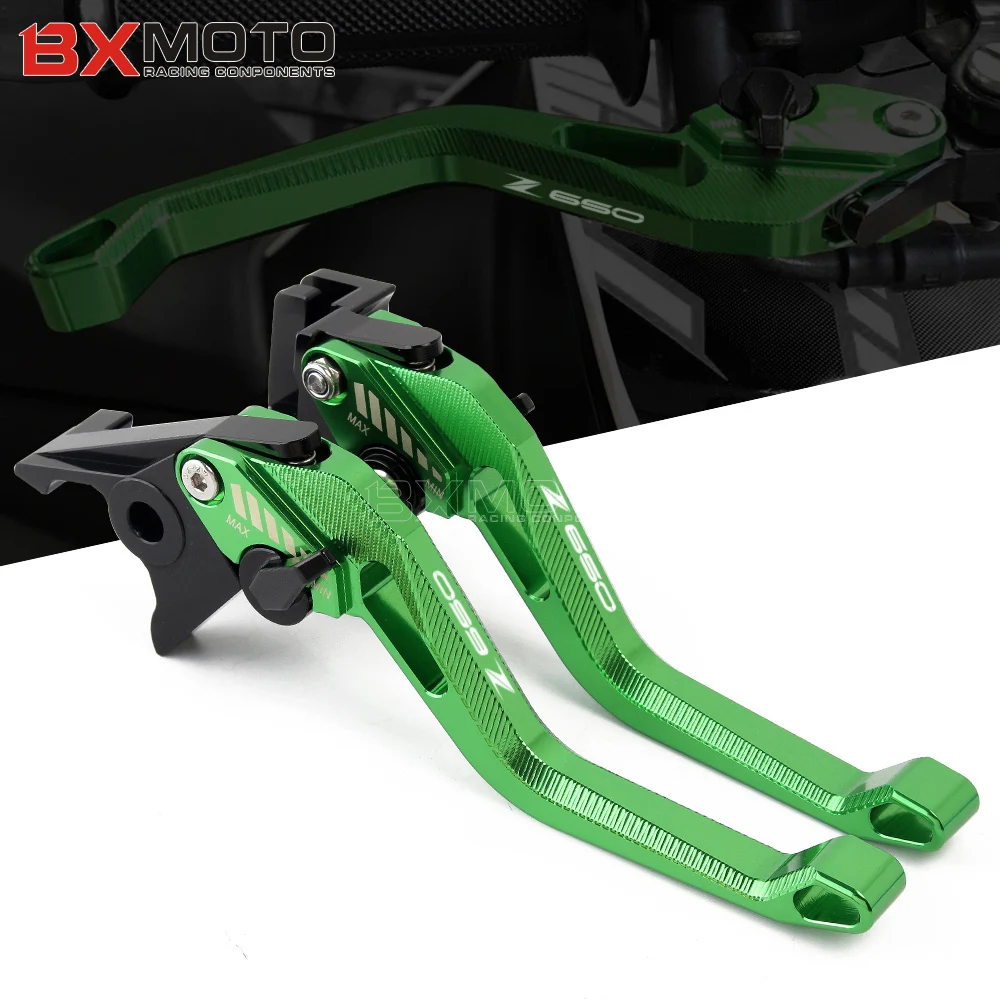 Новинка 2019 высококачественные рычаги тормозной муфты для Kawasaki Z650 Z 650 2017 2018 logo