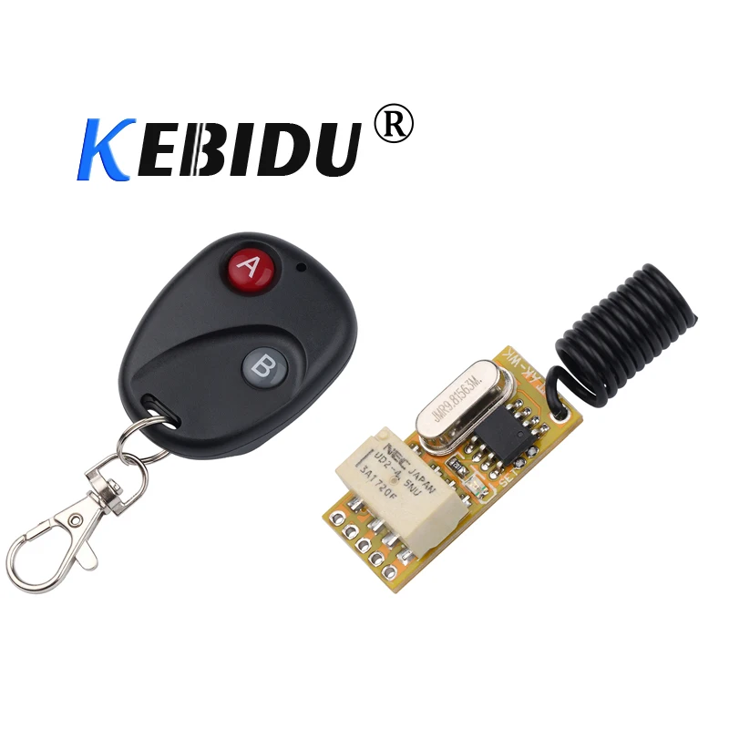 Беспроводной переключатель kebidu с дистанционным управлением светодиодный