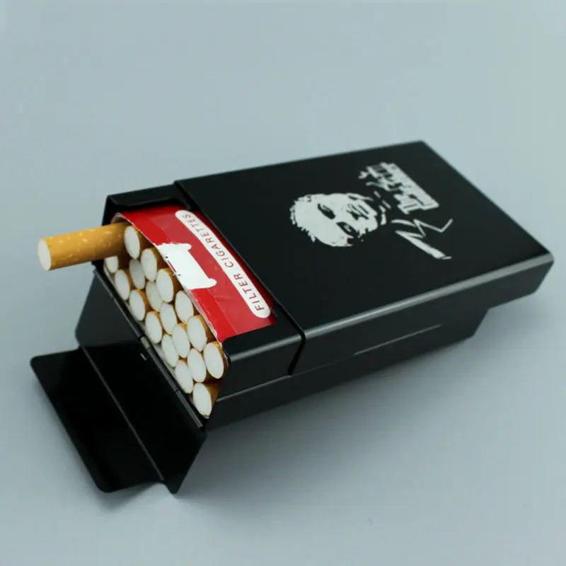 Итальянская мафия Крестный отец Голливудского кино Металлический корпус из алюминиевого сплава Дымовой подарочный набор на 20 сигаретных палочек.