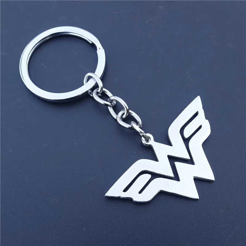 Алфавит W брелок из нержавеющей стали женские модные ювелирные изделия 12 шт./лот