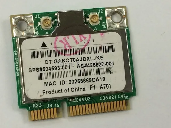SSEA для BroadCom BCM4312 BCM94312HMG Половина MINI PCI E 2 4G/5G Гц WI FI Беспроводной карты HP 4411S 4416S 4415s