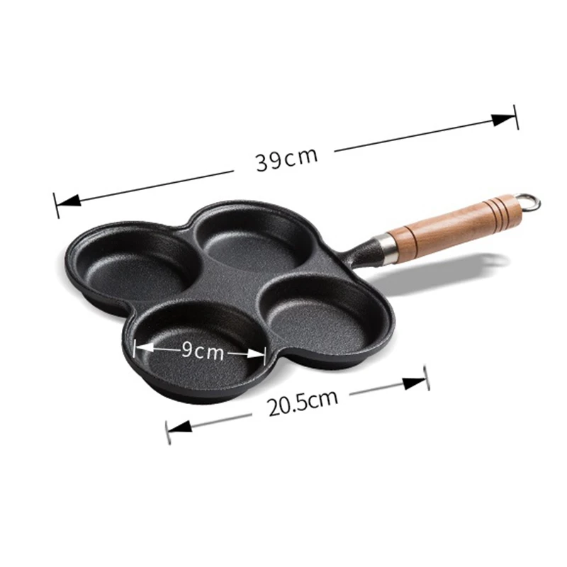 4 отверстия сковородка для омлета сделай сам яйцо на завтрак Клецки Форма