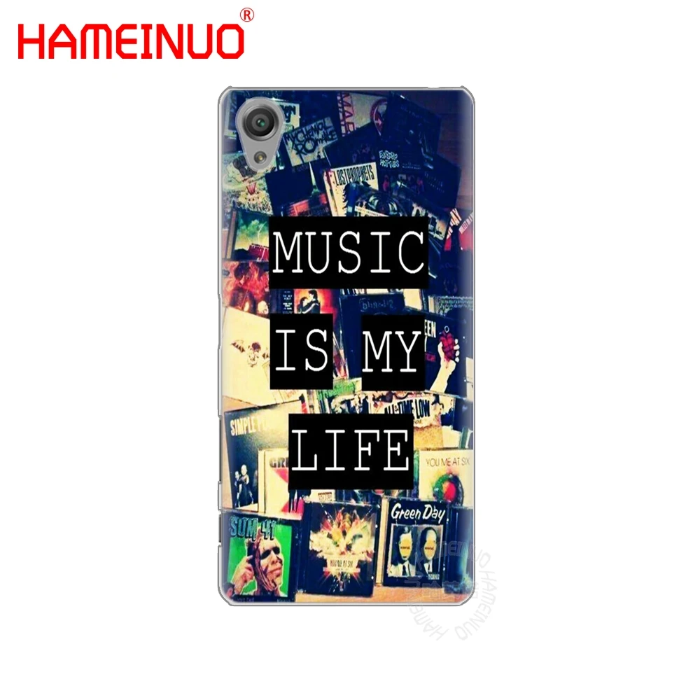 Чехол для телефона HAMEINUO Music is My Life notes чехол sony xperia C6 XA1 XA2 XA ULTRA X XP L1 L2 compact XR/XZ/XZS PREMIUM |