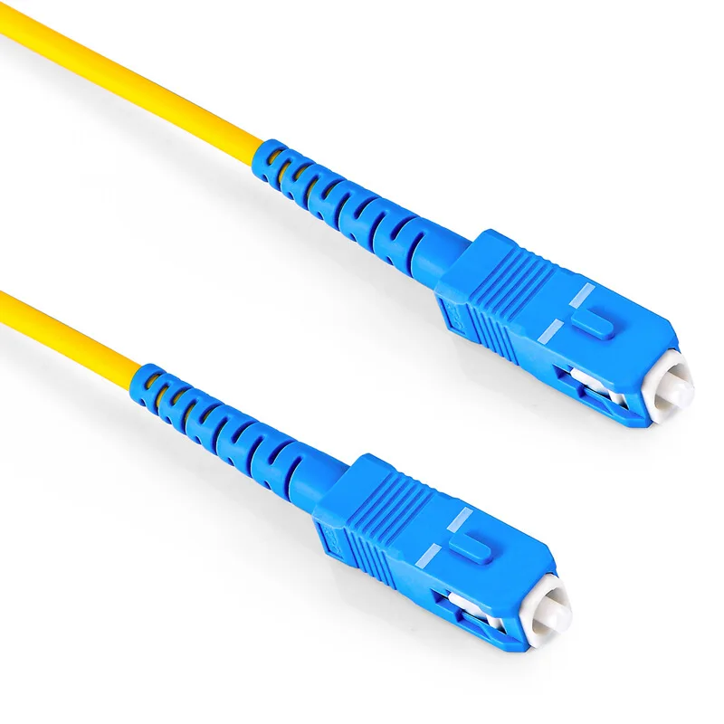 

SC UPC Patchcord Simplex 2.0mm PVC Single Mode Fiber Patch Cable SC Patch Cord Optical Fiber Jumper SM SX SC Fiber Patchcord
