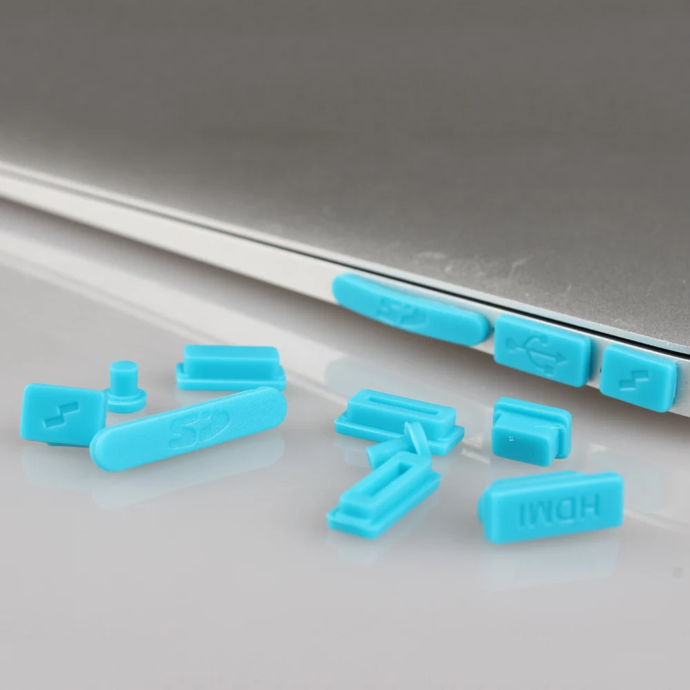 Пылезащитная заглушка силиконовая для порта зарядки чехол Macbook Air 11/13