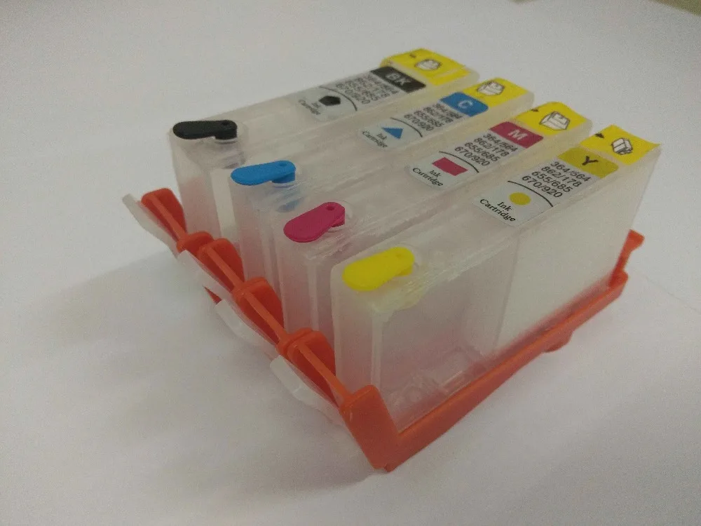 einkshop for HP655 655xl Refillable ink cartridge For HP deskjet Advantage 3525 4615 4625 5525 6525 printer | Компьютеры и офис
