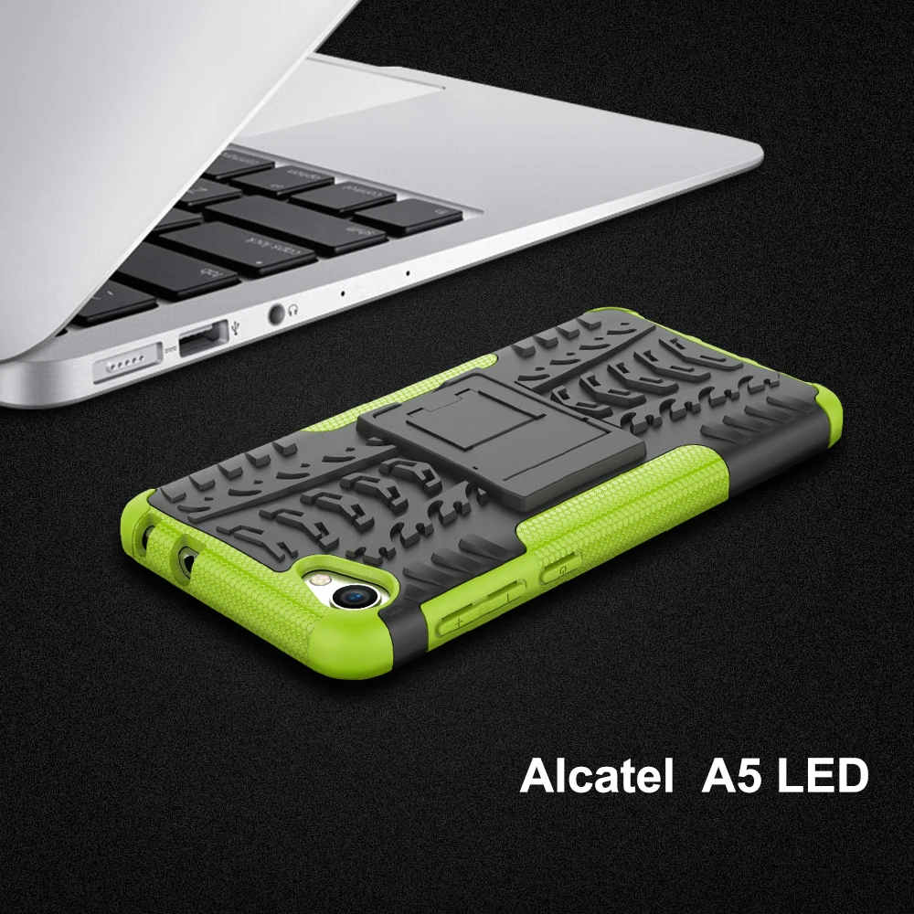 BrankBass TPU + PC чехол для Alcatel A5 светодио дный силиконовые ударопрочный Твердый
