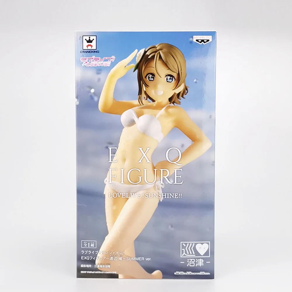 Banpresto LoveLive!Sunshine! Фигурка EXQ YOU offen летняя версия 9 84 Япония Новинка|Статуэтки и