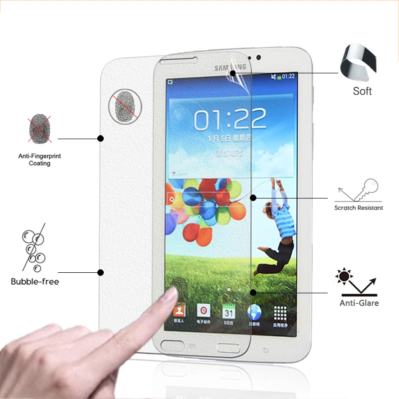 Антибликовая Защитная пленка для Samsung Galaxy Tab 3 T210 T211 p3200 p3210 7 0 дюймов панель ЖК