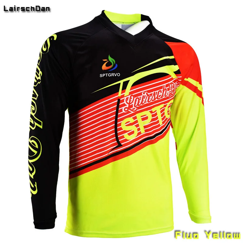 SPTGRVO LairschDan enduro Moto GP велосипедные Джерси дышащие с длинным рукавом Мотокросс BMX