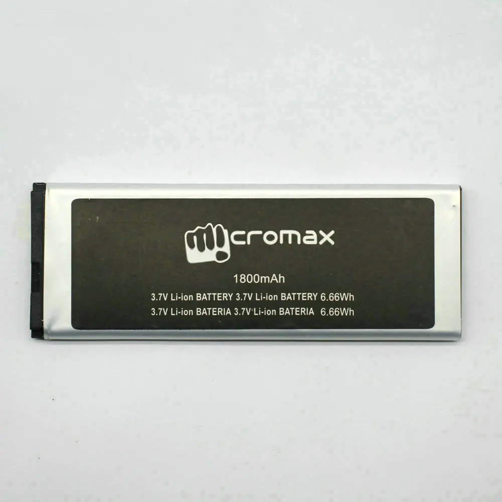 Новый высококачественный аккумулятор 100% мАч для телефона Micromax Q301 1800|battery for|battery for